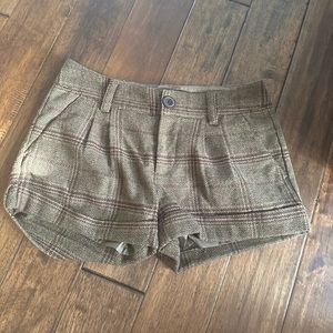 Vintage Plaid Shorts